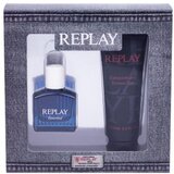 Replay Essential For Him set: EDT 30 ml + gel za prhanje 100 ml za moške u