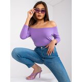 BASIC Feel Good Blouse-RV-BZ-4692.11-purple | Shoptok.si