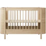 otroška posteljica mini+ basic cot 60x120 oak
