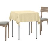  Tkanina za stol Četvrtasti Krem bijela 90 x 90 cm | shoptok.hr