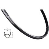 Force felga classic 622x19, 36h, crna ( 7024021 ) Cene