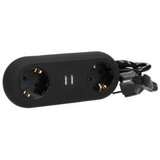 Orno DESKTOP PORD.UTIÄNICE SA USB PUNJ.2X2P+E,2XUSB 1,4M CRNA OR-AE-13133-GS-B | Eponuda.ba