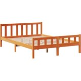 Krevet s regalom za knjige bez madraca 160x200 cm od borovine | shoptok.hr