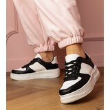 Gemre Black sports sneakers on Luneta platform | Shoptok.si