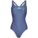 Adidas Enodelne kopalke 3 BARS SUIT Modra | Shoptok.si
