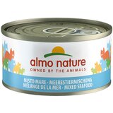 Almo Nature Varčno pakiranje 24 x 70 g - Mešanica morskih sadežev v želeju Cene
