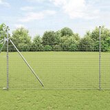  Stup za ogradu 52 pcs Siva 3,2 x 3,2 x 210 cm | shoptok.hr
