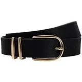 Fashion Hunters Black women's belt with buckle OCH BELLA