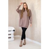 Kesi Insulated sweatshirt with California mocca inscription | Shoptok.si