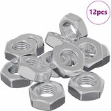  Šesterokutna matica 12 pcs Srebrno m8 Metal | Eponuda.com