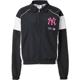 Champion Authentic Athletic Apparel Prijelazna jakna roza / crna / bijela
