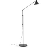 Kave Home Črna talna svetilka La Forma Odine | Shoptok.si