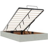  Okvir za krevet s madracima svjetlosivi 120x190 cm baršunasti | Eponuda.com