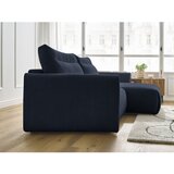 Bobochic Paris Temno modra kotna sedežna garnitura Aden – | Shoptok.si