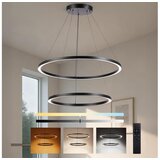  Brilagi - LED prigušiva viseća lampa na sajli PORTOFINO LED/98W/230V Ø 80 cm crna + daljinski upravljač | Eponuda.com