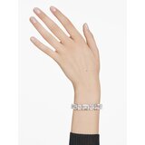 Swarovski Zapestnica 'Millenia' srebrna / transparentna | Shoptok.si