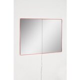 Hanah home ogledalo sa led osvetljenjem rectangular 60x80 cm pink