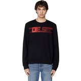 Diesel Sweatshirt - S-GINN-E3 SWEAT-SHIRT black | shoptok.hr