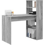  Stol s policom Siva Sonoma 113 x 54 x 120 cm Konstruirano drvo | shoptok.hr