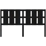  Uzglavlje za krevet crno 165 5 x 4 x 100 cm od masivne borovine | shoptok.hr