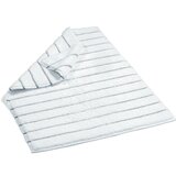 Striped terry - white, dark grey whitedark grey bathmat | ePonuda.com