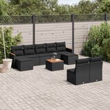  9-dijelni set vrtnih sofa od poliratana s jastucima | shoptok.hr