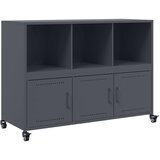 Maison Chic Komoda - Predalnik antracitna 100,5x39x72 cm jeklo, (21715663) | Shoptok.si