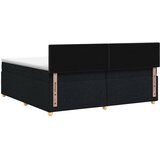  Boxspring krevet s madracem Crna 200 x 200 cm Tkanina | shoptok.hr