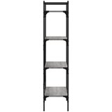  Regal za knjige 4 razine boja hrasta 56x31,5x138,5 cm drveni | shoptok.hr