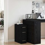 Apotekarski ormar Crni hrast 20 x 45,5 x 60 cm | shoptok.hr