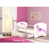 ACMA dečiji krevet II 180x80 f + dušek 6 cm WHITE43 Cene