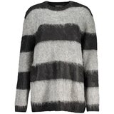Guess ŽENSKI PULOVER CRNI S PRUGAMA | shoptok.hr