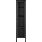 House Nordic Črna kovinska vitrina 40x180 cm Brisbane – | Shoptok.si