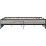  Okvir za krevet boja hrasta 140x190cm konstruirano drvo i metal | Eponuda.ba