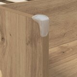  Krevet za djecu s visokim okvirom i stolom Hrast artisan | shoptok.hr