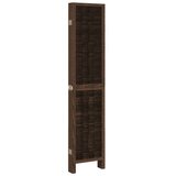  Sobna pregrada sa 6 panela tamnosmeđa masivno drvo paulovnije 40 x 180 cm | Shoptok.si