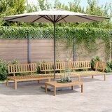 vidaXL 4-dijelni set vrtnih sofa od paleta od masivnog drva bagrema | shoptok.hr