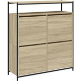 vidaXL Omarica za čevlje s 4 predali sonoma hrast 100x34x112 cm, (21025270) Cene