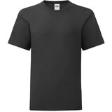Fruit Of The Loom Black children's t-shirt in combed cotton Cijene