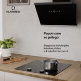Klarstein Neotouch indukcijsko kuhalo | Moderno i Snažno | 4 zone za kuhanje | 9 razina snage | 7200 W | 60 cm | shoptok.hr