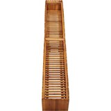 vidaXL Visoka greda 200x30x25 cm trden akacijev les | Shoptok.si