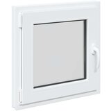 vidaXL podrumski prozor "RISOR" 50x50 cm Okretno-nagibni DIN lijevi bijeli | shoptok.hr
