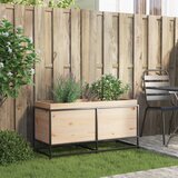  Vrtna sadilica 100 x 40 x 50 cm od masivne borovine | shoptok.hr