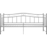  Izvlečni posteljni okvir siv iz kovine 90x200 cm, (20645684) | Shoptok.si