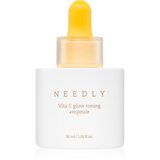 NEEDLY Vita C Glow Toning Ampoule posvetlitveni serum z vitaminom C za posvetlitev in zgladitev kože 30 ml | Shoptok.si
