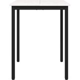  Stol za objedovanje Bijelo 60 x 60 x 75 cm Čvrsto borovo drvo | shoptok.hr