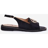 S. BARSKI Women's Sandals On Flat Heel With Decoration S.Barski | ePonuda.com