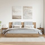  Noćni ormarići 2 kom Artisan hrast 40x30x40 cm izrađeno drvo | shoptok.hr