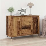  Stranska omara z vrati in predali Staro les 101,5x35x70 cm | Shoptok.si