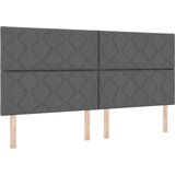  Boxspring krevet s madracem Tamnosiva 200 x 200 cm Tkanina | shoptok.hr